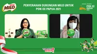 Nestle MILO menjadi sponsor baru untuk PON Papua. (Nestle MILO).