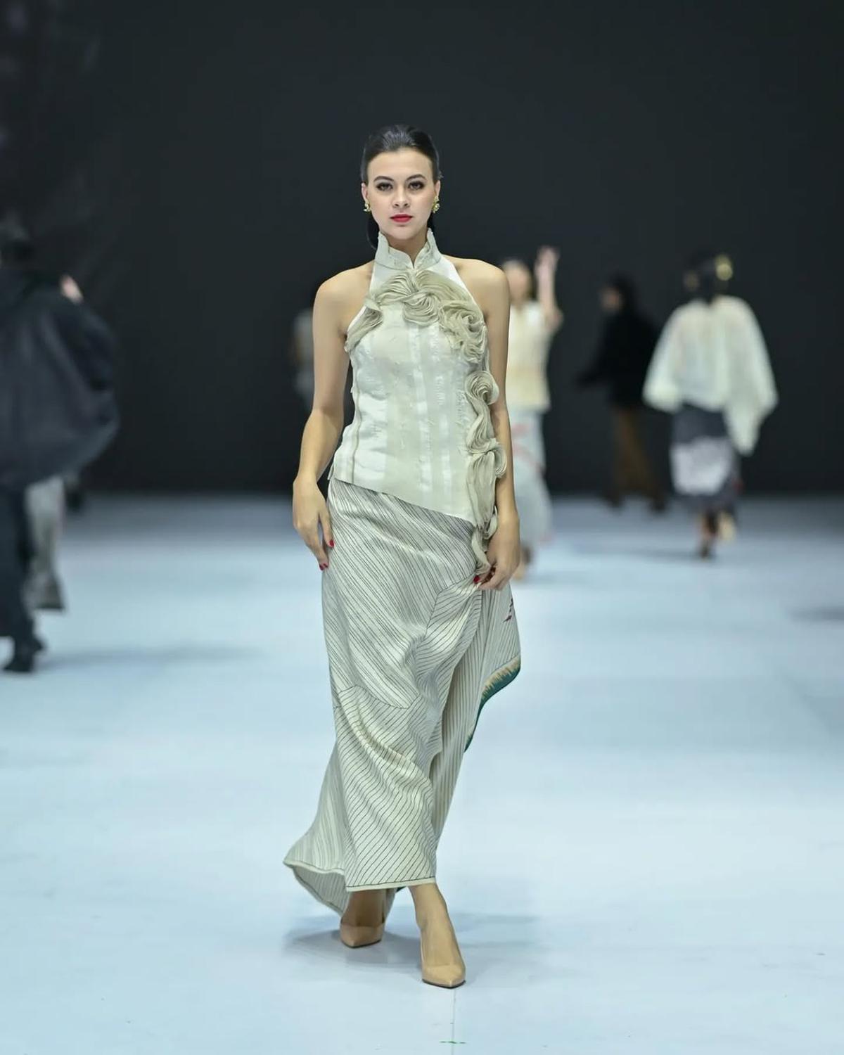 Potret Cantik Rebecca Albeck, Pemenang Miss Nusantara 2024 yang Hobi Olahraga