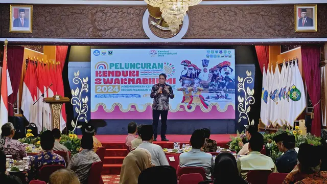 Kemendikbudristek menyelenggarakan rangkaian kegiatan kebudayaan di sepanjang Daerah Aliran Sungai (DAS) Batanghari, yaitu Kenduri Swarnabhumi 2024.