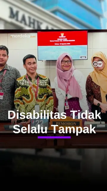 Putusan MK: Penyakit Kronis Diakui sebagai Disabilitas di Indonesia #Merdekadotcom #Mdkdw26
