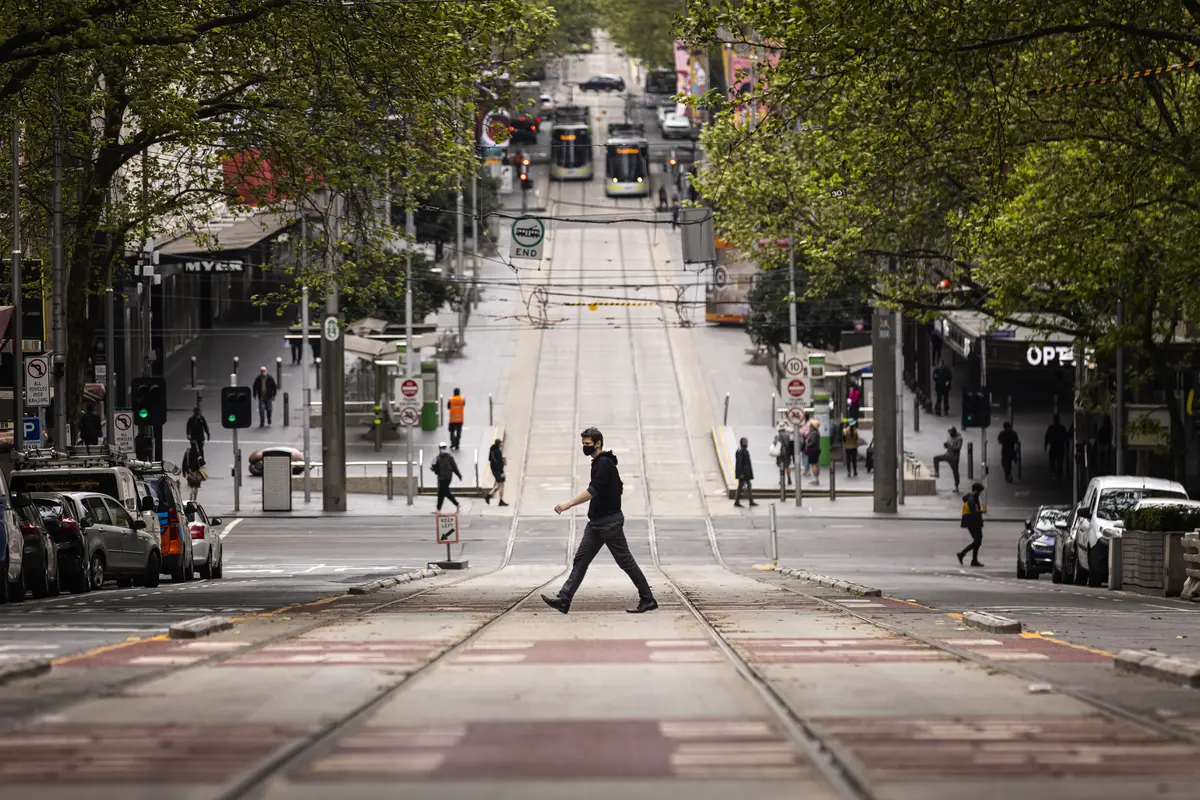 Melbourne kembali cetak rekor kasus Covid-19 harian