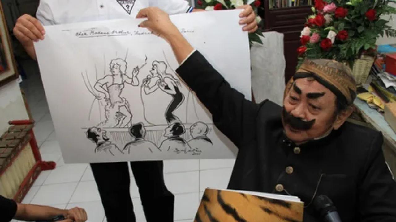 2. Sempat Jadi Ilustrator Majalah di Tahun 1950-an