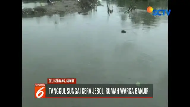 Ratusan rumah warga serta ratusan hektar lahan pertanian pun terendam banjir dengan ketinggian air mencapai lebih dari satu meter.