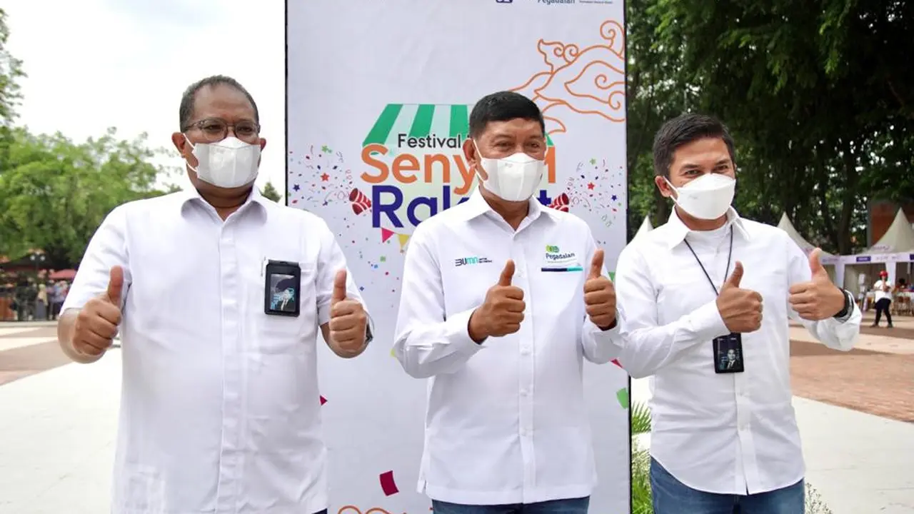 PNM #BangkitSenyumBersama Wujudkan Sinergi Holding Ultra Mikro lewat Festival Pasar Senyum Rakyat