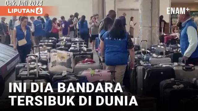 VIDEO: Bandara Tersibuk Dunia Siap Layani Penumpang Libur Nataru