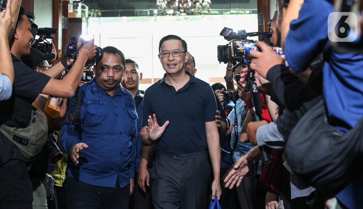 JPU mendakwa Thomas Lembong melakukan korupsi yang merugikan keuangan negara sebesar Rp578,1 miliar. (Liputan6.com/Angga Yuniar)