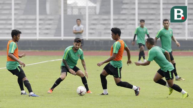 Latihan Timnas Indonesia