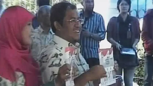 Usai Nyoblos, Aher: Pakai Hati Nurani