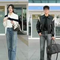 Lihat di sini airport look ala Bae Suzy dan Park Bo Gum saat menuju acara Celine di Singapura. [Dok/CELINE].
