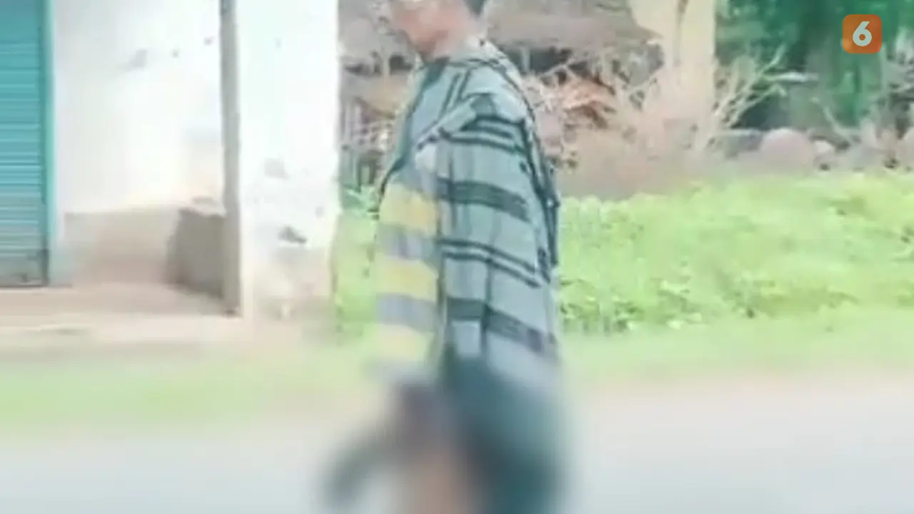 tangkapan layar video sadis