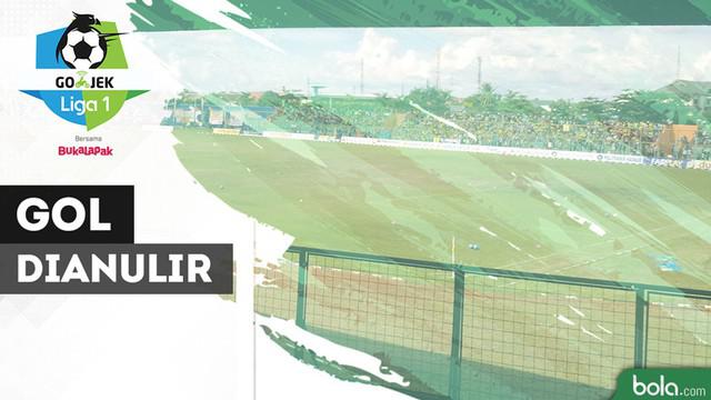 Berita video momen di mana 2 gol Bhayangkara FC secara beruntun harus dianulir saat menghadapi Barito Putera pada pekan keenam Gojek Liga 1 2018 bersama Bukalapak, Sabtu (28/4/2018).