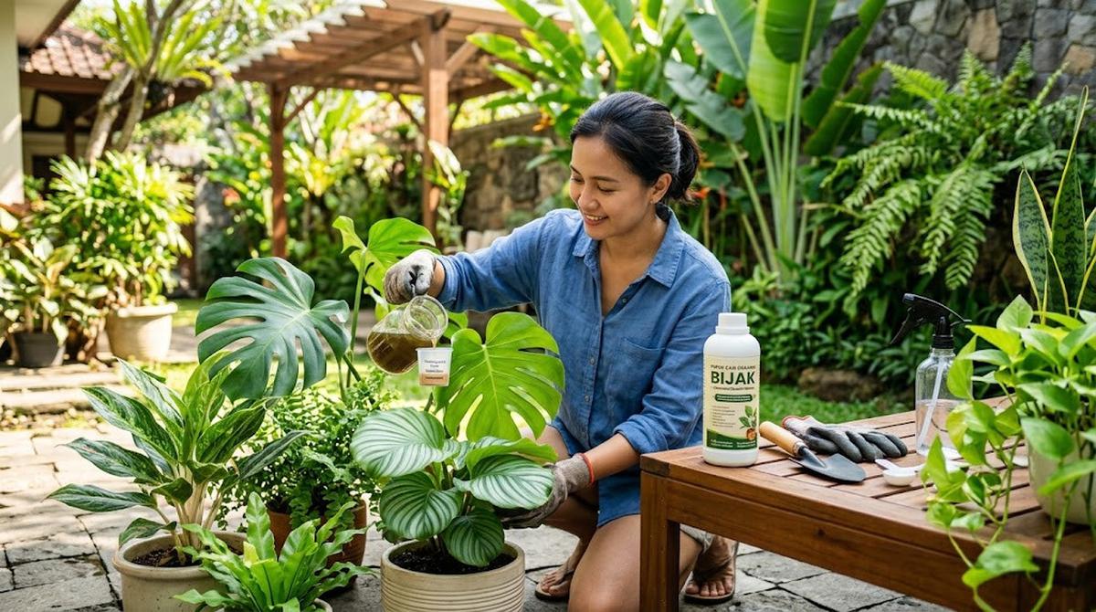 Cara Merawat Tanaman Hias di Musim Panas/AI Generated