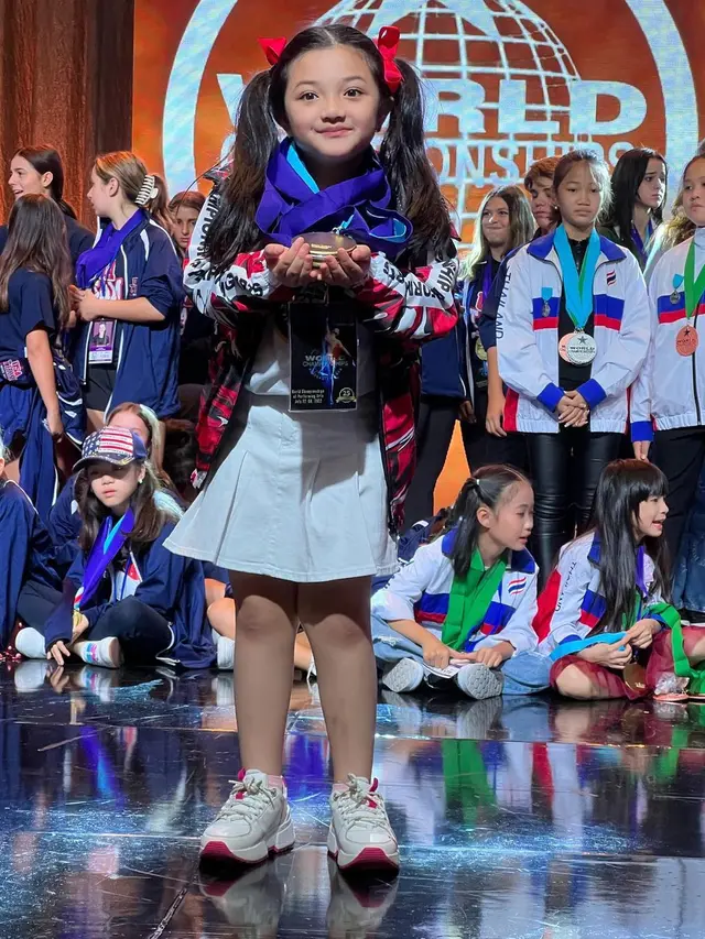 Kemenangan Arsy WCOPA Los Angeles