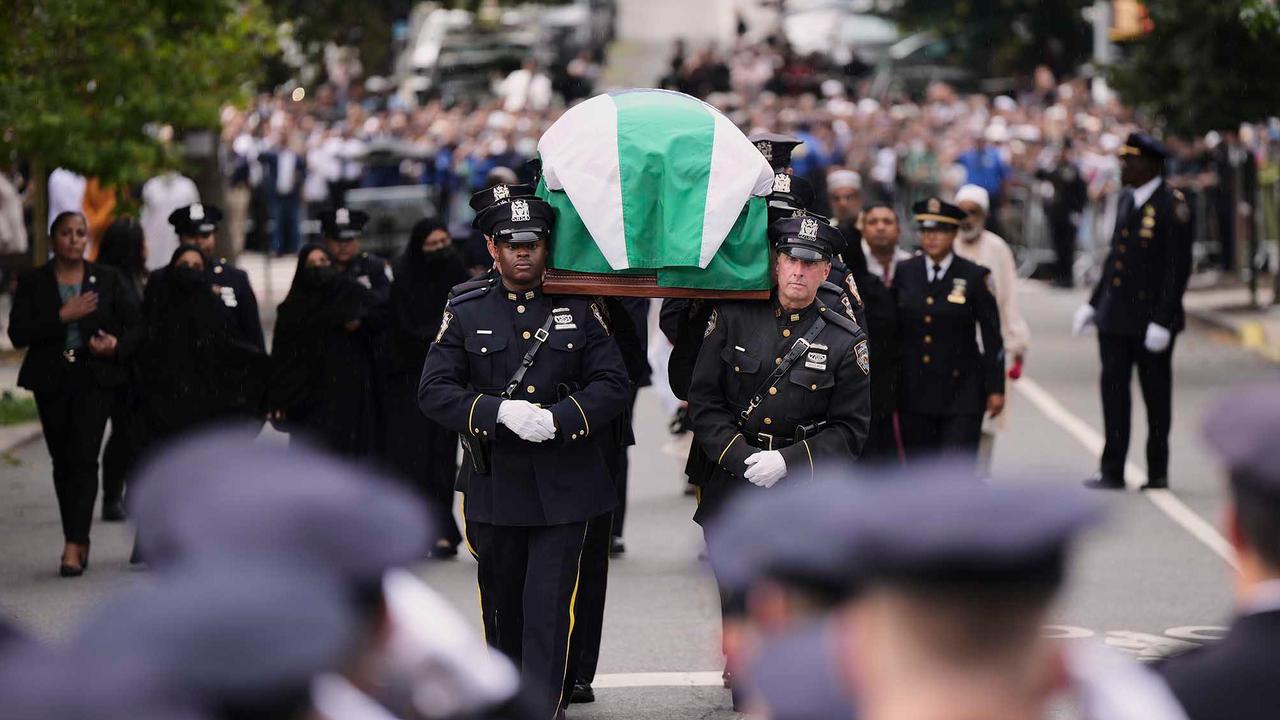 FOTO: Penghormatan Terakhir untuk Didarul Islam, Polisi Muslim New York yang Gugur Saat Penembakan Massal