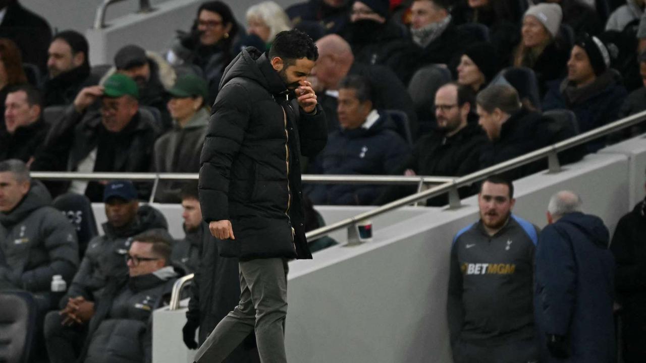 Ruben Amorim usai Manchester United kalah dari Tottenham Hotspur