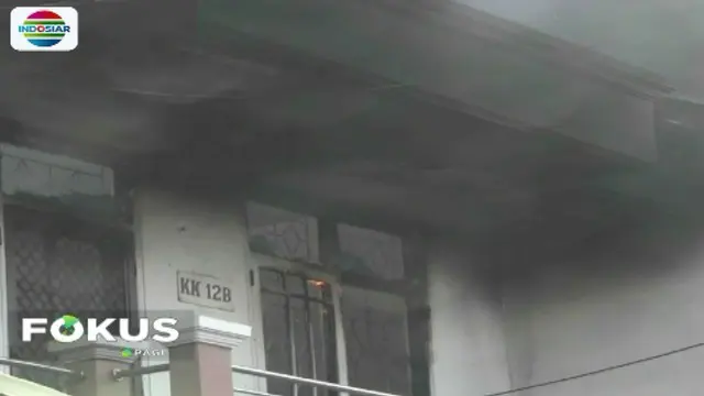 Pria Diduga Depresi Bakar Rumah di Kebon Jeruk