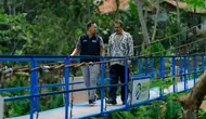 BRI Peduli Hadirkan Jembatan Gantung di Cianjur, Buka Akses Aman bagi Warga Desa Kemang