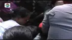 Acara yang digelar setiap tahun ini selalu didatangi oleh warga yang tak memiliki kupon dan ikut mengantre sembako gratis