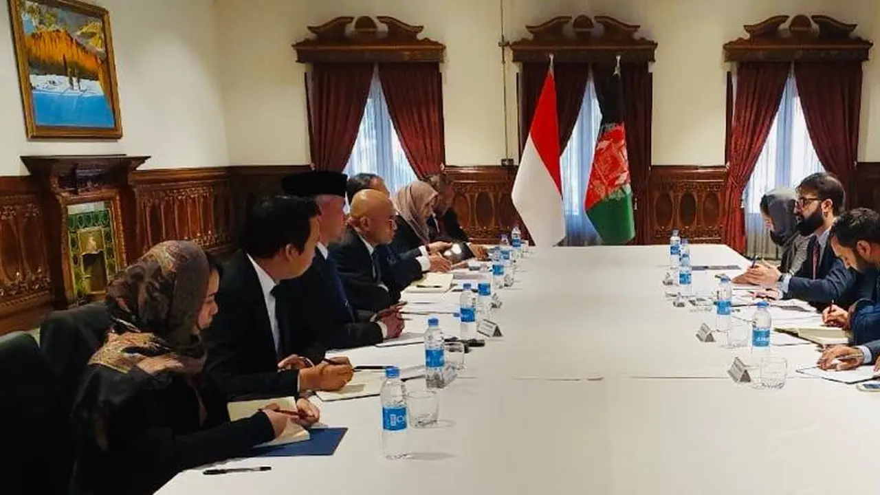 Konsultasi Bilateral antara Republik Indonesia dan Afghanistan.