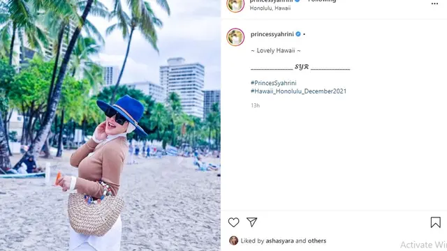 Syahrini (Foto: Instagram/@princessyahrini)