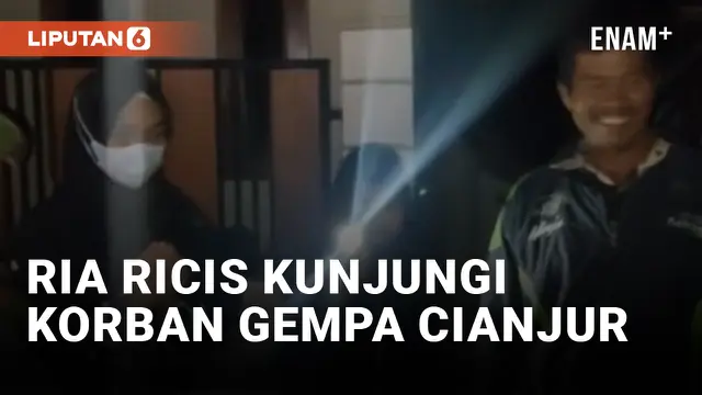 Ria Ricis Berkunjung ke Cianjur untuk Bantu Korban Gempa