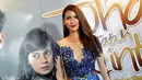 Terlibat dalam film ‘Ketika Tuhan Jatuh Cinta’ Aulia Sarah rela dijodohkan oleh orang tuanya. (3/6/2014) (Liputan6.com/Panji Diksana)