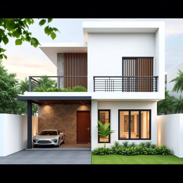 Model Rumah 2 Lantai Terbaru