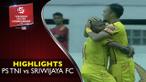 Video highlights TSC 2016 antara PS TNI vs Sriwijaya FC yang berakhir dengan skor 2-5 di Stadion Wibawa Mukti.