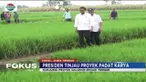Tinjau proyek padat karya di Tegal, Jawa Tengah, Jokowi harap dapat menggerakkan ekonomi masyarakat bawah.