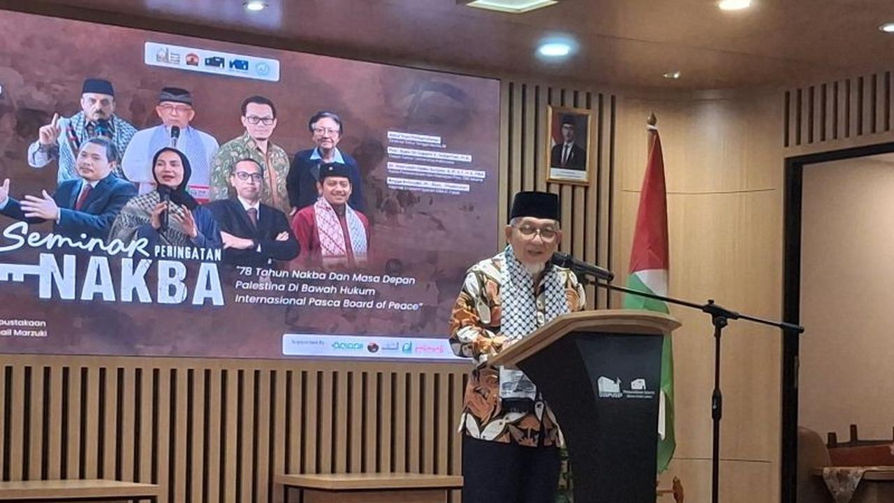 AWG Serukan Penguatan Solidaritas Indonesia Palestina Peringati Hari Nakba