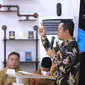 Wakil Ketua DPD RI Mahyudin saat membuka Focus Group Discussion (FGD), bertema 'Pemulihan Sektor Pariwisata Global, Melalui Penguatan UMKM dan Komunitas Dalam Kerangka G20' di Denpasar, Bali, Senin (4/7/2022). (Liputan6.com/ Ist)