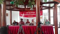 Diskusi tentang draf Revisi Peraturan Pemerintah (RPP) tentang Penyelenggaraan Telekomunikasi di Kebon Sirih, Jakarta, Rabu (5/10/2016). Liputan6.com/Mochamad Wahyu Hidayat