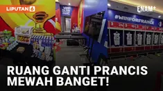 Mewah Banget! Begini Suasana Ruang Ganti Timnas Basket Prancis
