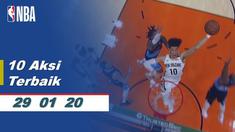 Berita Video 10 Aksi Pemain Terbaik NBA 29 Januari 2020
