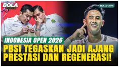 PBSI Targetkan Prestasi dan Regenerasi Jalan Beriringan di Indonesia Open 2026