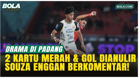 2 Kartu Merah dan Gol Dianulir, Mauricio Souza Ogah Komentari Wasit Usai Persija Tumbang!