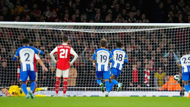 Arsenal Tersingkir dari Carabao Cup Usai Dikalahkan Brighton and Hove Albion
