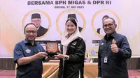 Seminar Umum Kebijakan Hilir Migas yang diselenggarakan BPH Migas dan DPR RI di Kabupaten Gresik, Senin (17/7/2023). (Dok BPH Migas)