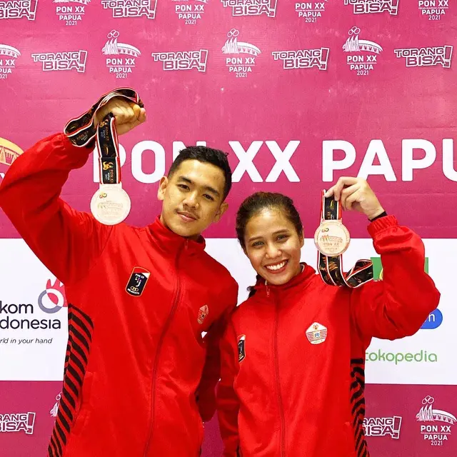Atlet peraih medali PON Papua Bunga Chintya