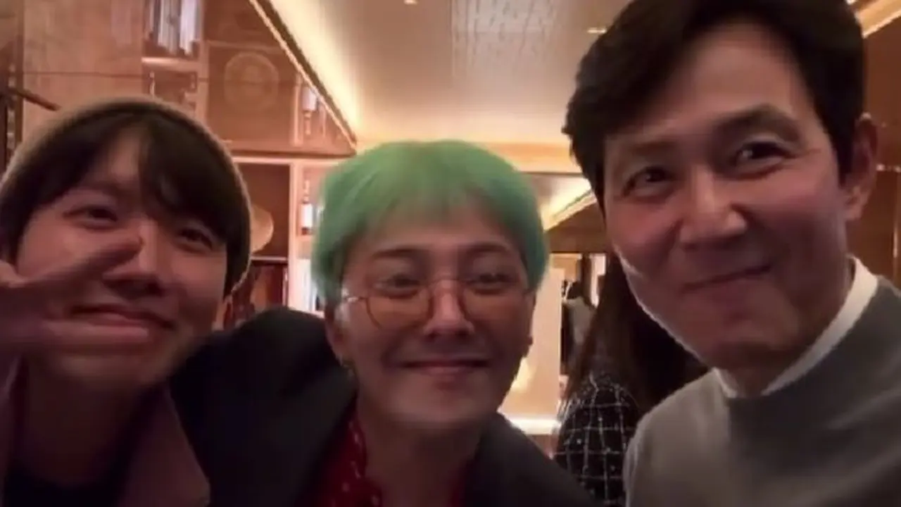 Lee Jung Jae Bagikan Momen Bersama G-Dragon BIGBANG dan J-Hope BTS saat Hadiri Le Gala Des Pieces Jaunes (credit: instagram/from_jjlee)