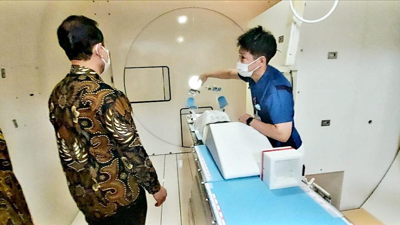 RS Kanker Dharmais jalani kerja sama dengan Jepang dalam mengembangkan terapi sinar proton dalam pengobatan kanker. (Foto: Dok RS Kanker Dharmais)