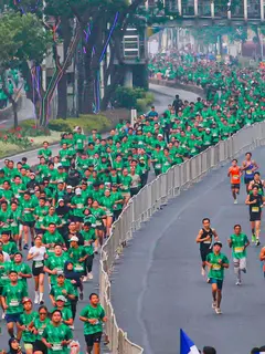 Dari pelari profesional hingga keluarga, MILO ACTIV Indonesia Race 2026 mempertemukan berbagai kalangan untuk menikmati pengalaman olahraga yang aktif dan menyenangkan. (Foto/Dok: Milo Activ Indonesia)