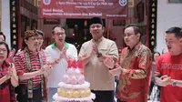 Wali Kota Hendrar Prihadi di Gedung Rasa Dharma Kawasan Pecinan Semarang.