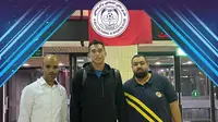 Rendy Tamamilang telah tiba di Bahrain, Kamis (24/12/2020). Dia akan memperkuat A-Ali di liga voli Bahrain. (foto: Instagram @mys_club_aali)