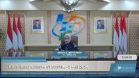 Badan Pusat Statistik (BPS) melaporkan inflasi Indonesia pada April 2024, Kamis (2/5/2024). (Foto: tangkapan layar/Tira S)
