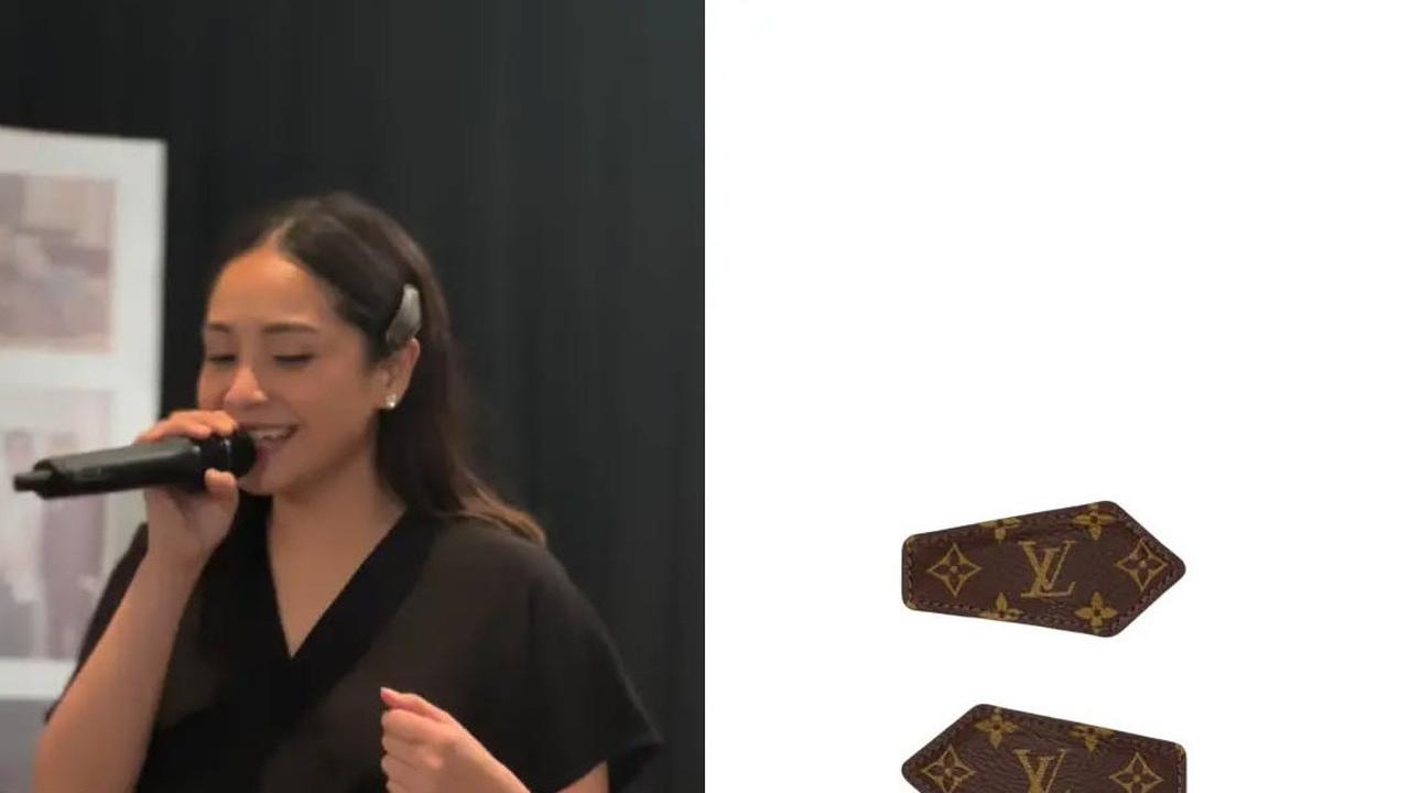 Koleksi Jepit Rambut Mungil Nagita Slavina Harganya Bikin Syok, Keluaran Celine Hingga Louis Vuitton
