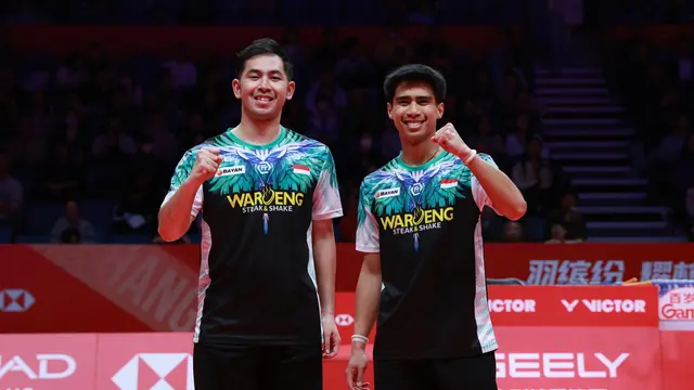 Sabar Karyaman Gutama/Moh Reza Pahlevi Isfahani - BWF World Tour Finals 2025 - Bulu Tangkis
