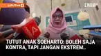 Putri tertua Presiden kedua RI Soeharto, Siti Hardijanti Rukmana (Tutut) tak mempermasalahkan apabila ada pihak yang kontra terkait penetapan mendiang ayahnya sebagai Pahlawan Nasional. Menurut dia, pro kontra merupakan hal yang biasa asal semua masy...