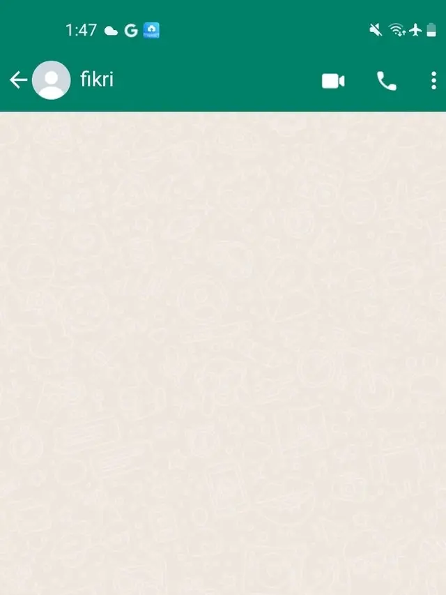 6 Potret Room Chat dengan Gebetan Ini Bikin Senyum Tipis, Kosong Seperti Hati