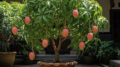 7 Cara Membuat Pohon Mangga Mini dalam Pot yang Cepat Berbuah Lebat, Bisa Panen Meski di Lahan Sempit